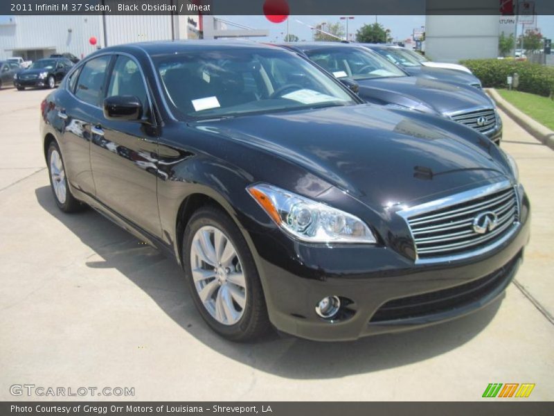 Black Obsidian / Wheat 2011 Infiniti M 37 Sedan