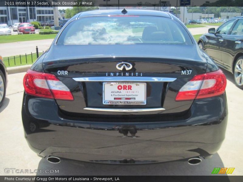 Black Obsidian / Wheat 2011 Infiniti M 37 Sedan