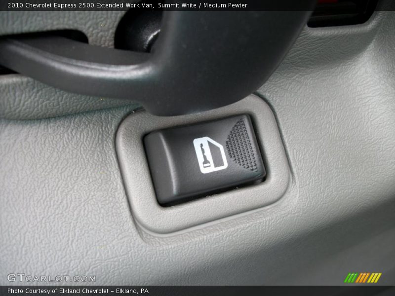 Summit White / Medium Pewter 2010 Chevrolet Express 2500 Extended Work Van