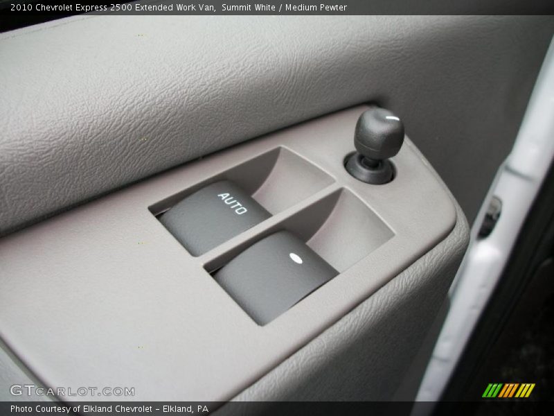 Summit White / Medium Pewter 2010 Chevrolet Express 2500 Extended Work Van