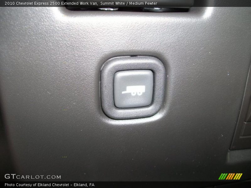 Summit White / Medium Pewter 2010 Chevrolet Express 2500 Extended Work Van