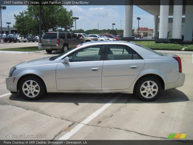 Light Platinum / Light Gray/Ebony 2007 Cadillac CTS Sedan