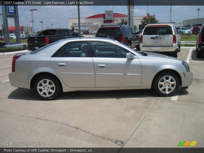 Light Platinum / Light Gray/Ebony 2007 Cadillac CTS Sedan