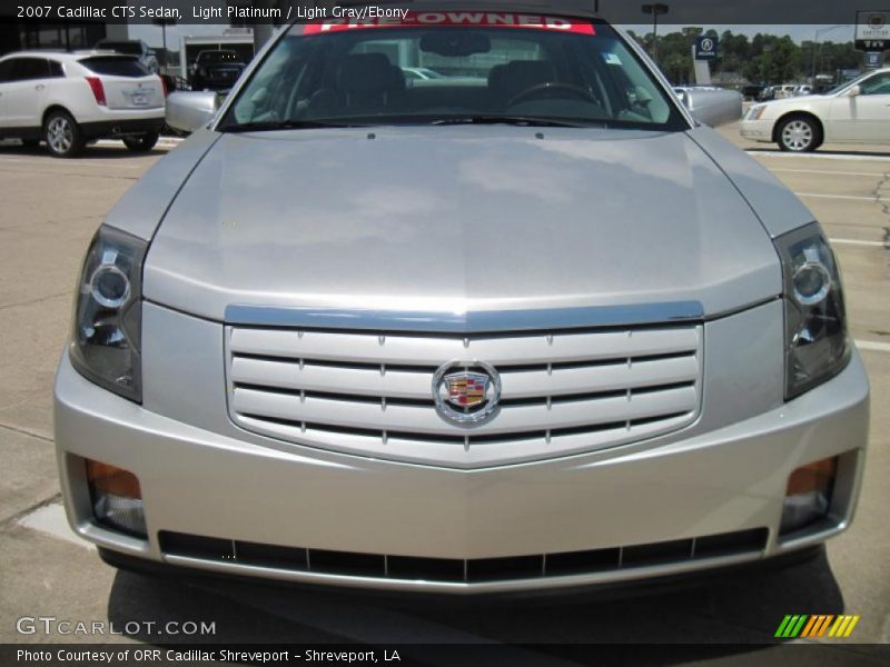 Light Platinum / Light Gray/Ebony 2007 Cadillac CTS Sedan