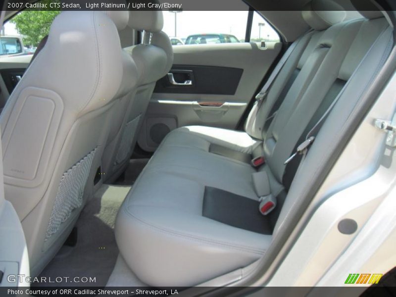 Light Platinum / Light Gray/Ebony 2007 Cadillac CTS Sedan