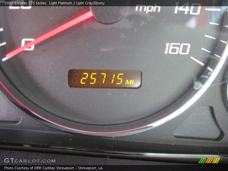 Light Platinum / Light Gray/Ebony 2007 Cadillac CTS Sedan