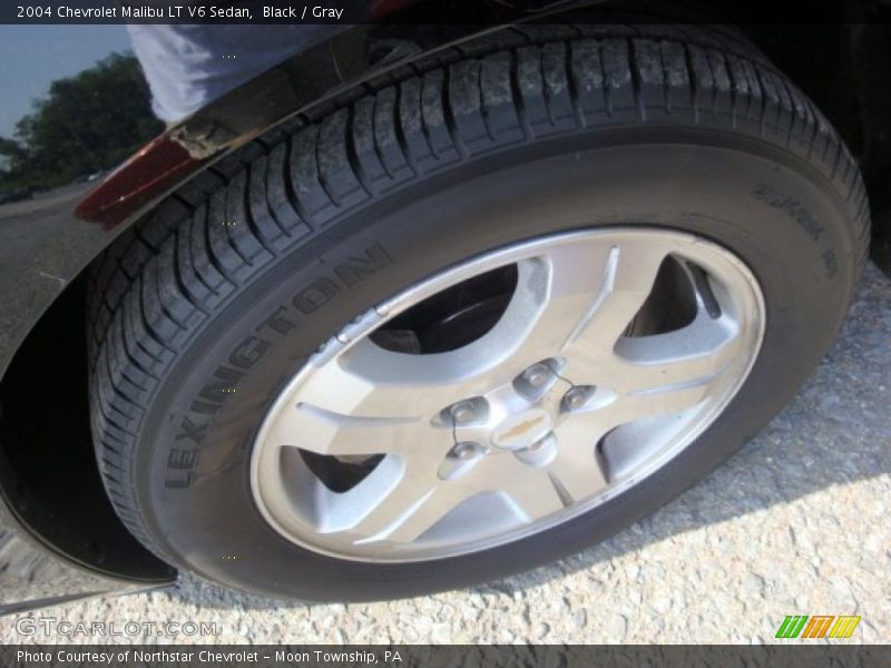 Black / Gray 2004 Chevrolet Malibu LT V6 Sedan