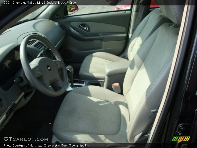 Black / Gray 2004 Chevrolet Malibu LT V6 Sedan
