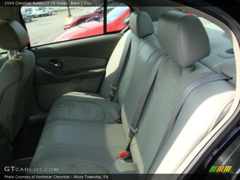 Black / Gray 2004 Chevrolet Malibu LT V6 Sedan