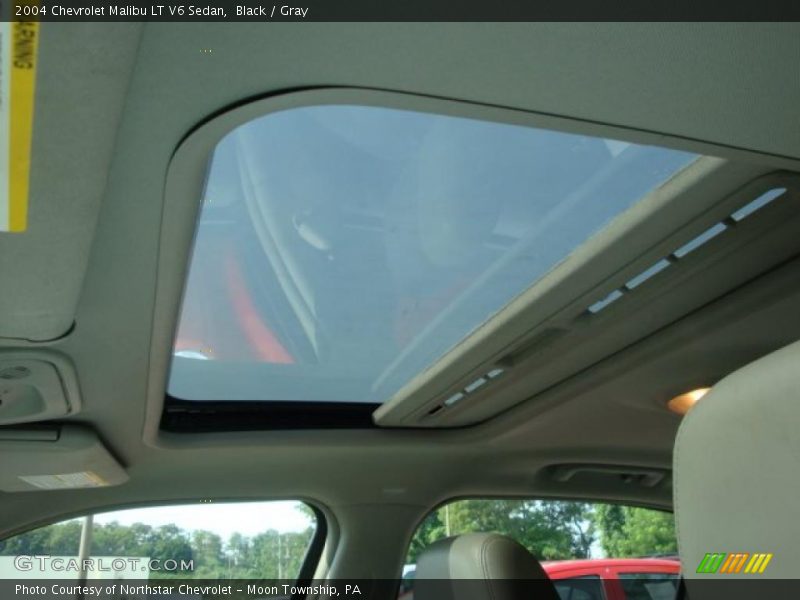 Black / Gray 2004 Chevrolet Malibu LT V6 Sedan