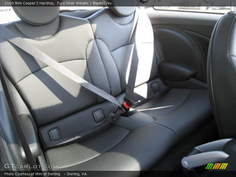 Pure Silver Metallic / Black/Grey 2009 Mini Cooper S Hardtop
