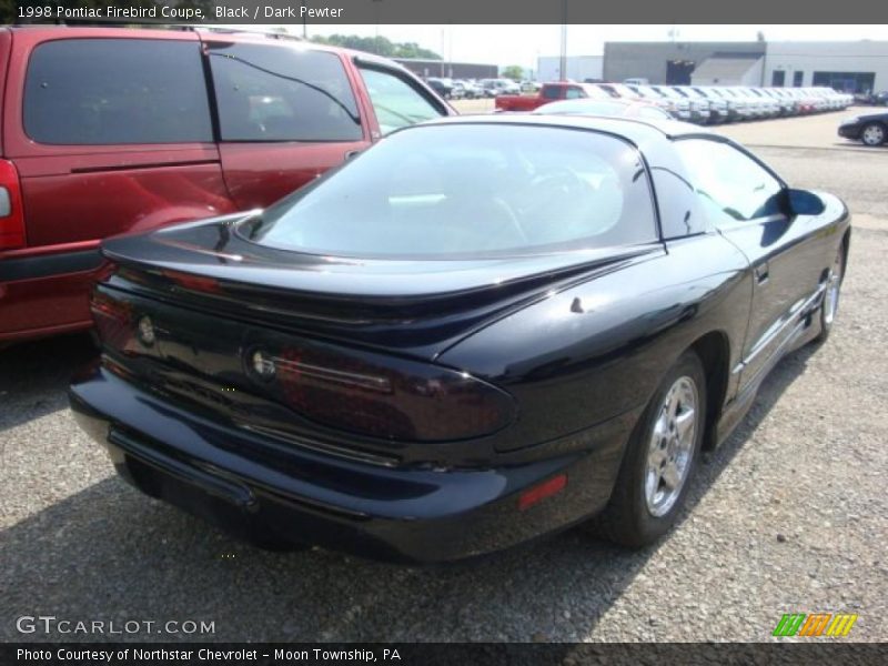 Black / Dark Pewter 1998 Pontiac Firebird Coupe