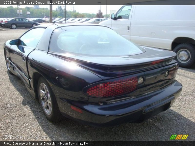 Black / Dark Pewter 1998 Pontiac Firebird Coupe
