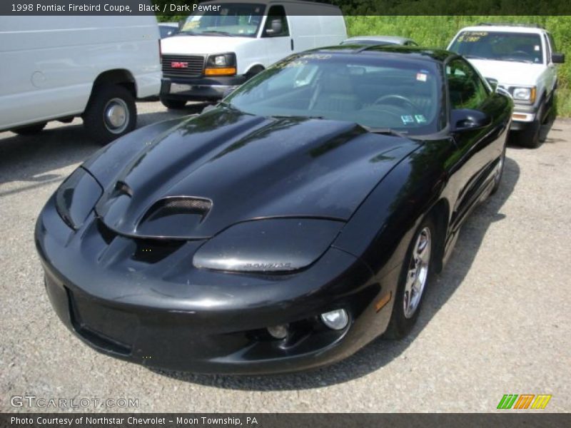 Black / Dark Pewter 1998 Pontiac Firebird Coupe