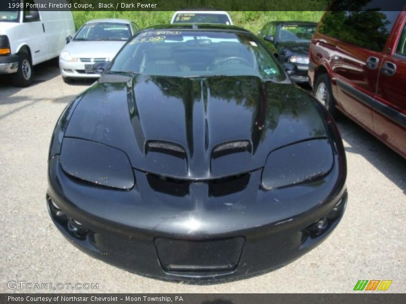 Black / Dark Pewter 1998 Pontiac Firebird Coupe