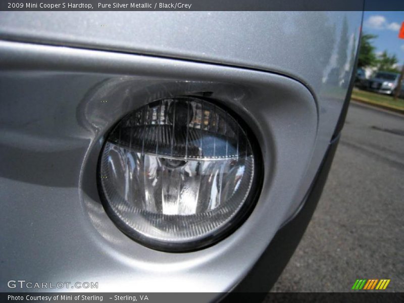 Pure Silver Metallic / Black/Grey 2009 Mini Cooper S Hardtop