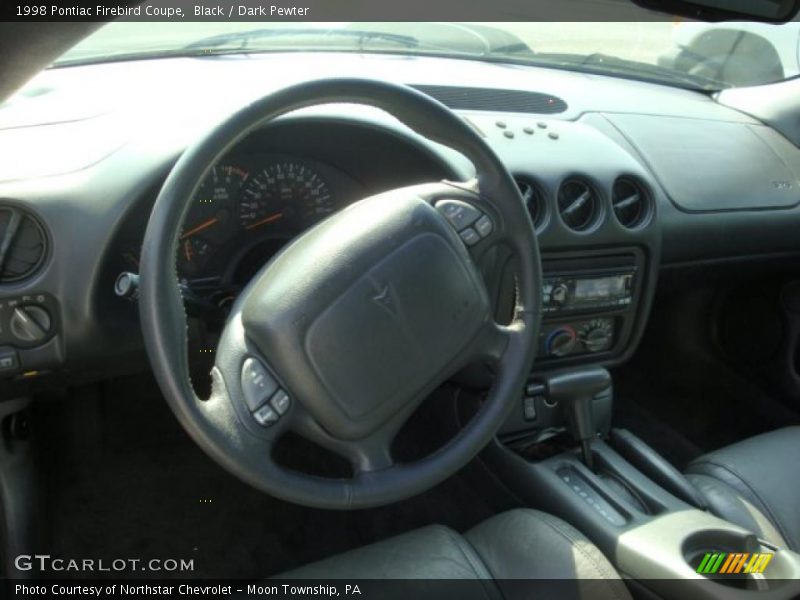 Black / Dark Pewter 1998 Pontiac Firebird Coupe