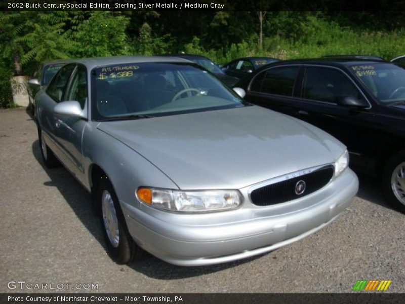 Sterling Silver Metallic / Medium Gray 2002 Buick Century Special Edition