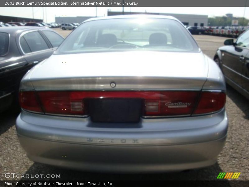 Sterling Silver Metallic / Medium Gray 2002 Buick Century Special Edition