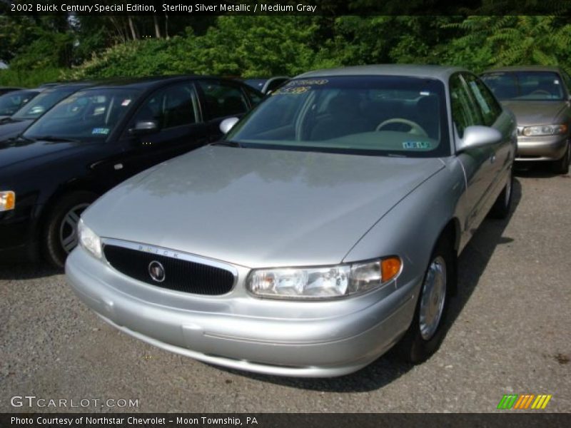 Sterling Silver Metallic / Medium Gray 2002 Buick Century Special Edition