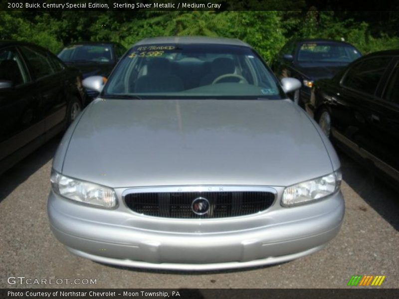 Sterling Silver Metallic / Medium Gray 2002 Buick Century Special Edition