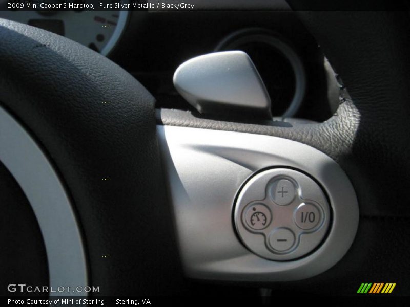 Pure Silver Metallic / Black/Grey 2009 Mini Cooper S Hardtop