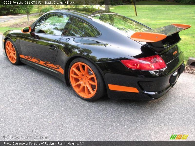 Black/Orange / Black 2008 Porsche 911 GT3 RS