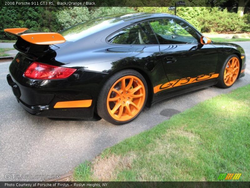 Black/Orange / Black 2008 Porsche 911 GT3 RS