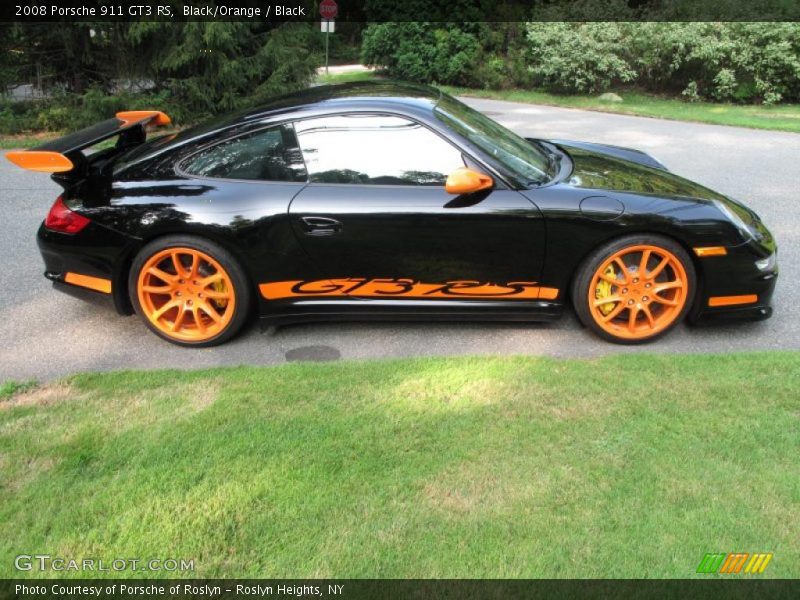 Black/Orange / Black 2008 Porsche 911 GT3 RS