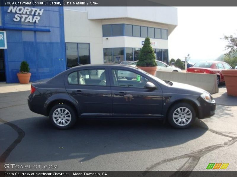Slate Metallic / Gray 2009 Chevrolet Cobalt LT Sedan