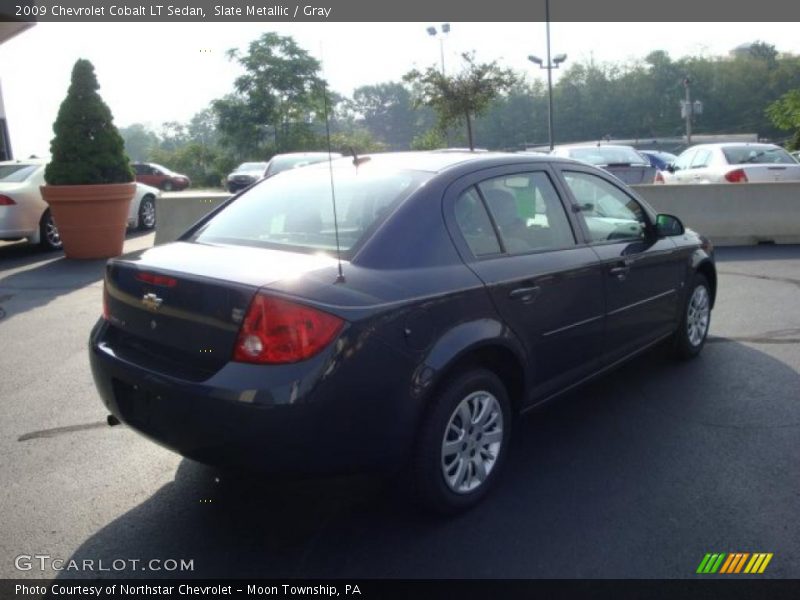 Slate Metallic / Gray 2009 Chevrolet Cobalt LT Sedan