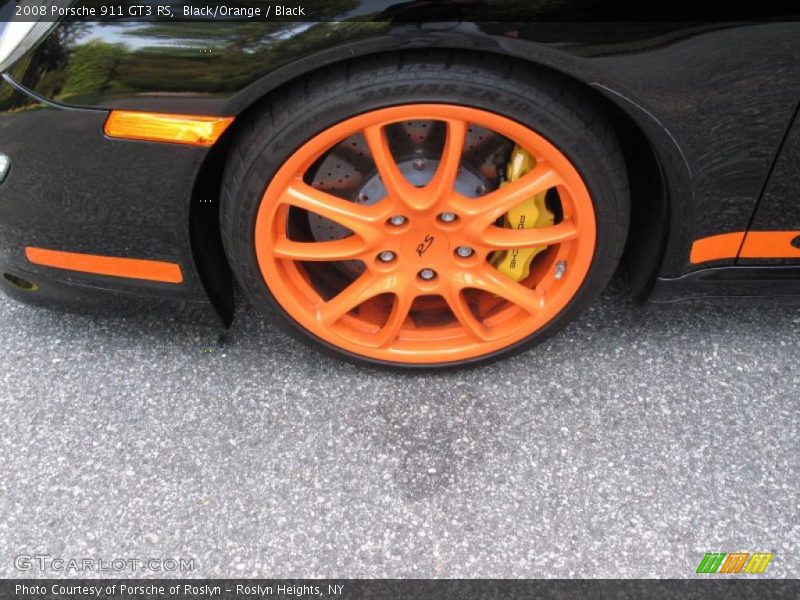 Black/Orange / Black 2008 Porsche 911 GT3 RS