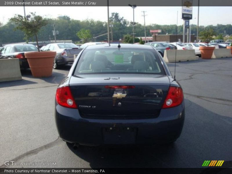 Slate Metallic / Gray 2009 Chevrolet Cobalt LT Sedan