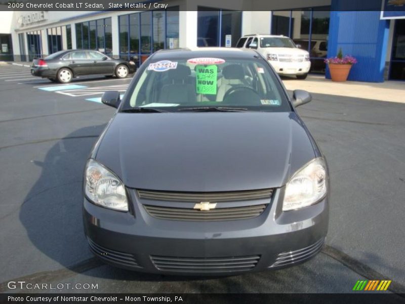 Slate Metallic / Gray 2009 Chevrolet Cobalt LT Sedan
