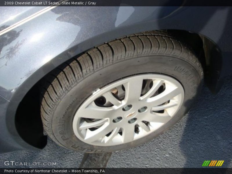 Slate Metallic / Gray 2009 Chevrolet Cobalt LT Sedan