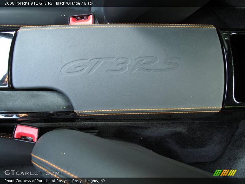 Black/Orange / Black 2008 Porsche 911 GT3 RS