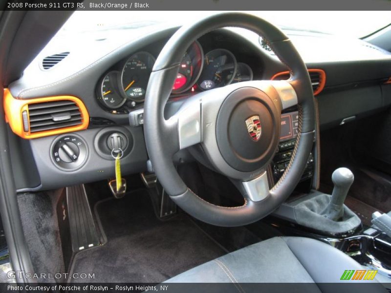Black/Orange / Black 2008 Porsche 911 GT3 RS