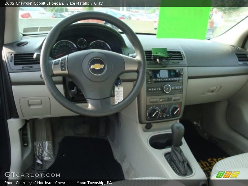 Slate Metallic / Gray 2009 Chevrolet Cobalt LT Sedan