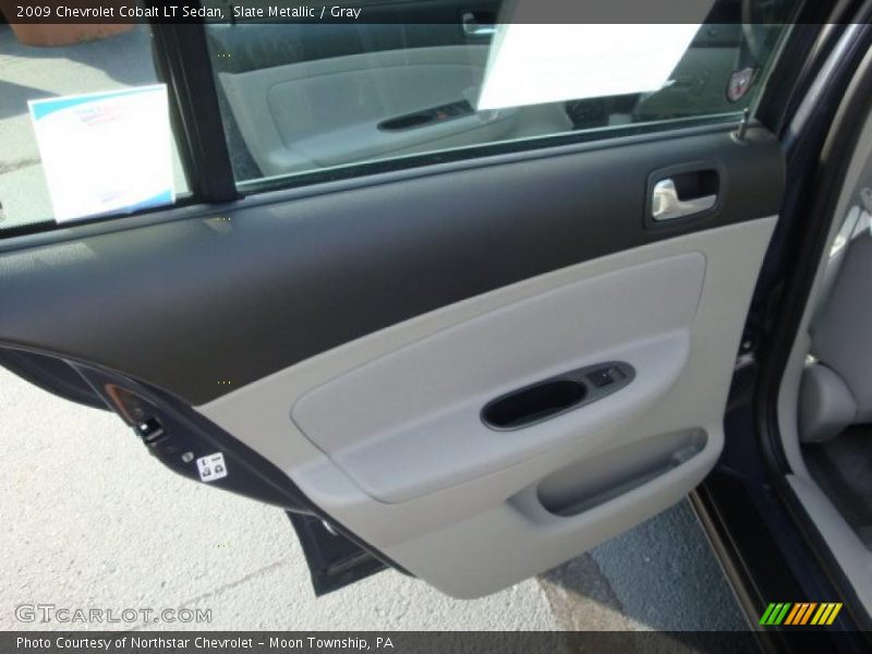 Slate Metallic / Gray 2009 Chevrolet Cobalt LT Sedan