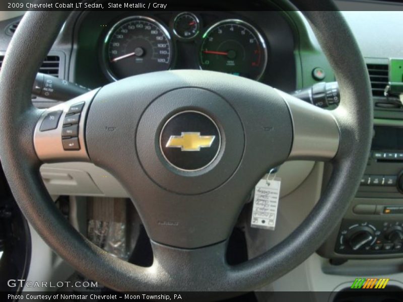 Slate Metallic / Gray 2009 Chevrolet Cobalt LT Sedan
