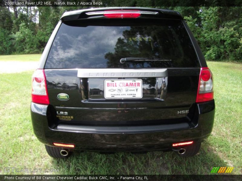 Narvik Black / Alpaca Beige 2008 Land Rover LR2 HSE
