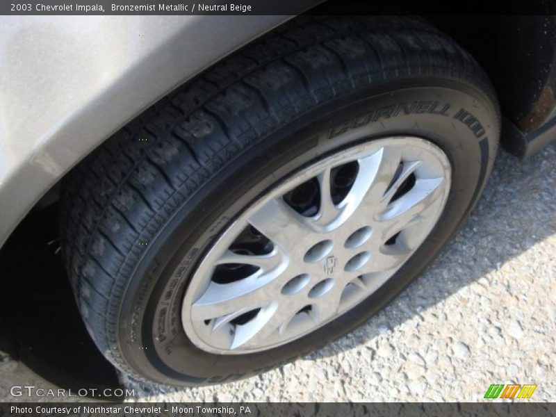 Bronzemist Metallic / Neutral Beige 2003 Chevrolet Impala