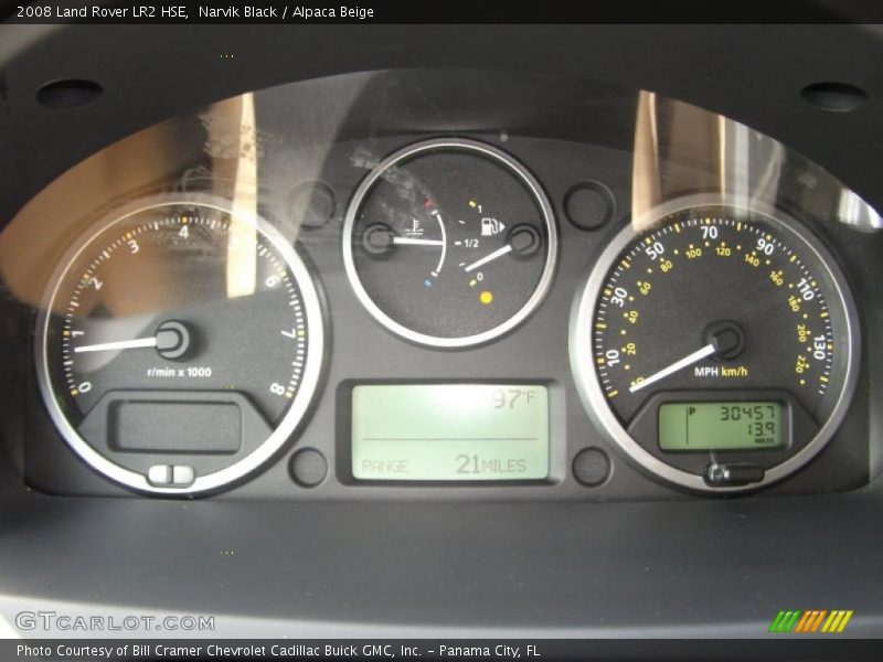 Narvik Black / Alpaca Beige 2008 Land Rover LR2 HSE