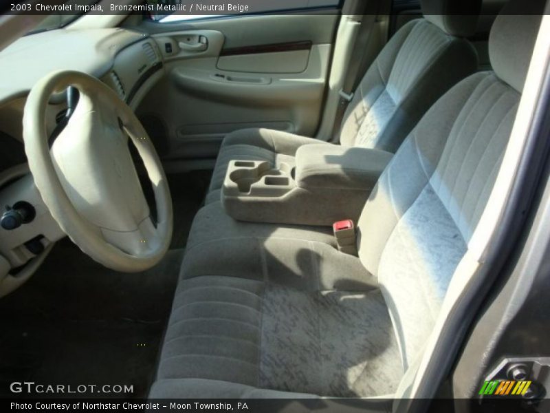 Bronzemist Metallic / Neutral Beige 2003 Chevrolet Impala