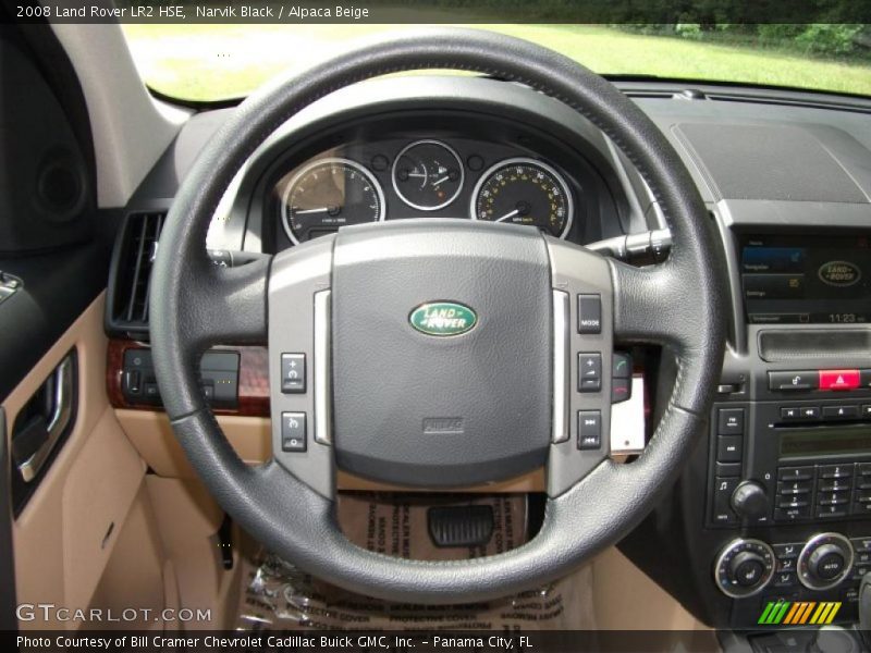 Narvik Black / Alpaca Beige 2008 Land Rover LR2 HSE