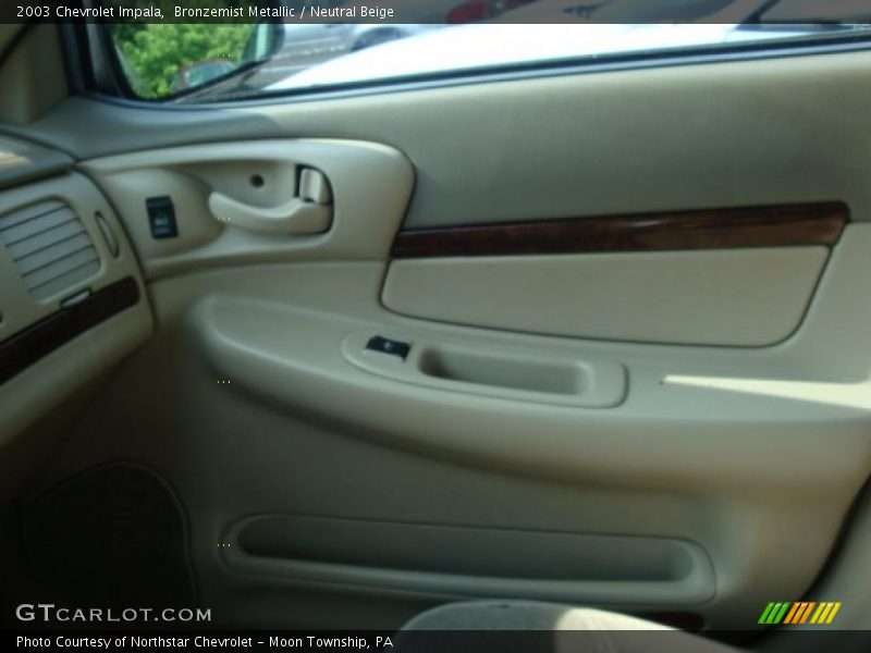 Bronzemist Metallic / Neutral Beige 2003 Chevrolet Impala