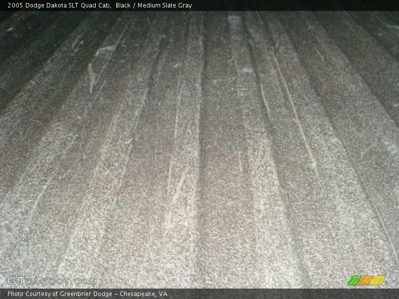 Black / Medium Slate Gray 2005 Dodge Dakota SLT Quad Cab