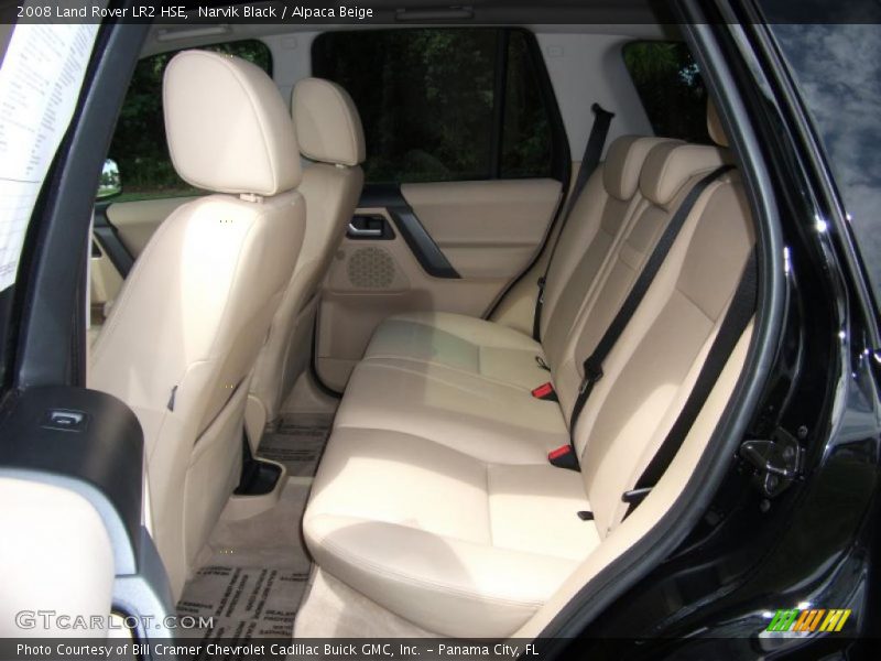 Narvik Black / Alpaca Beige 2008 Land Rover LR2 HSE