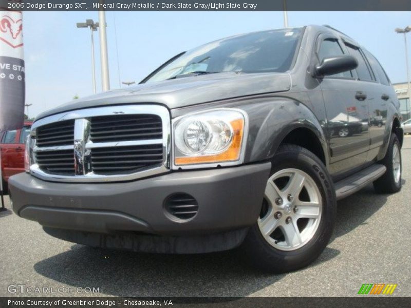 Mineral Gray Metallic / Dark Slate Gray/Light Slate Gray 2006 Dodge Durango SXT