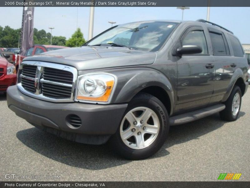 Mineral Gray Metallic / Dark Slate Gray/Light Slate Gray 2006 Dodge Durango SXT